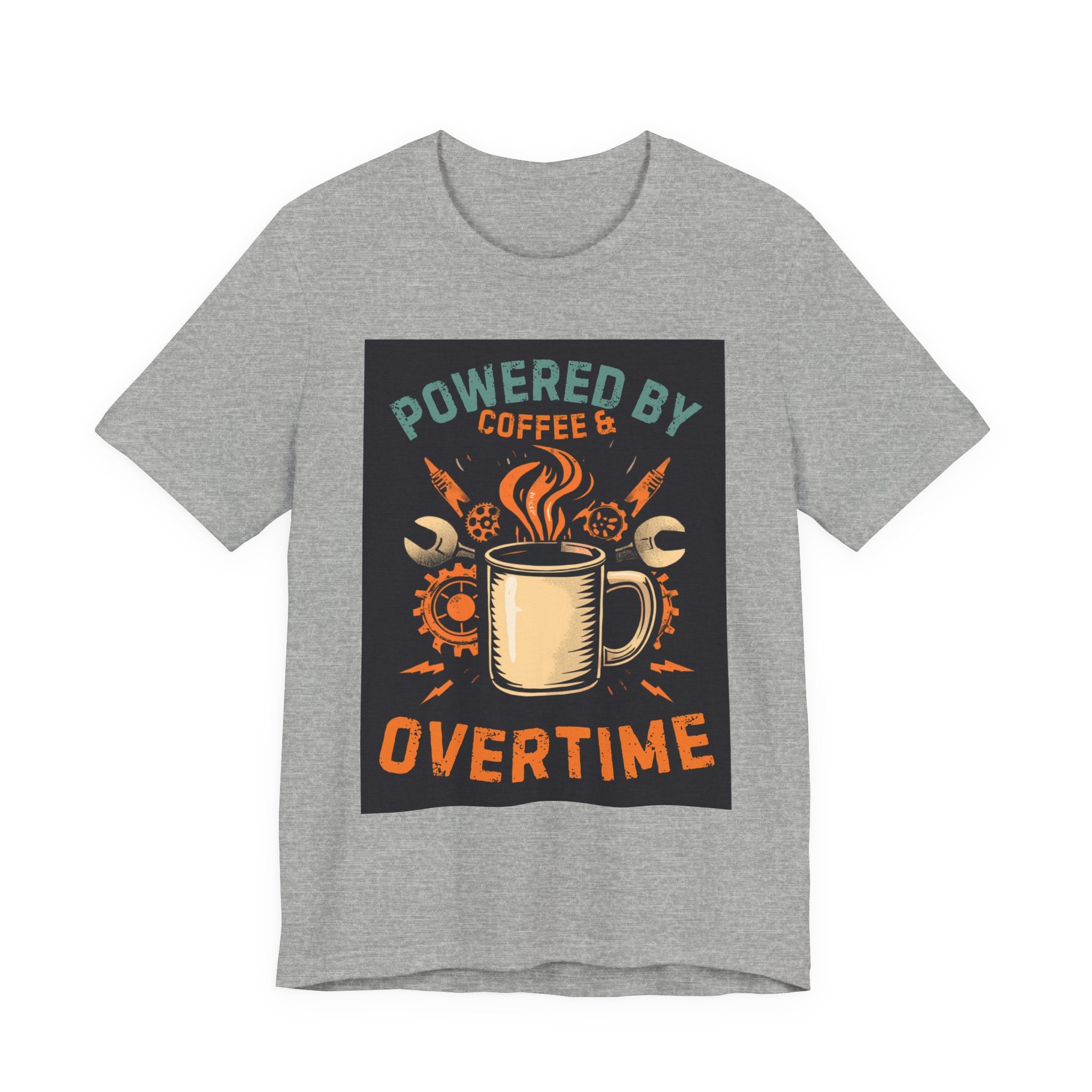 Powered by Coffee & Overtime T-Shirt