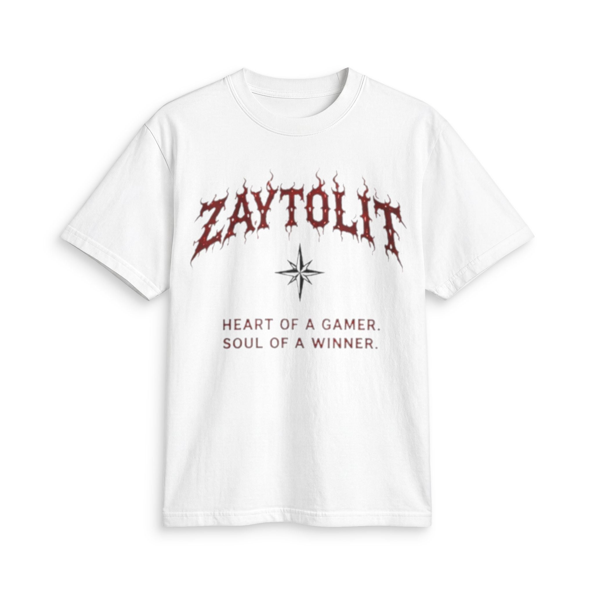 Zaytolit Gamer Tee — "Heart of a Gamer, Soul of a Winner" Graphic T-Shirt