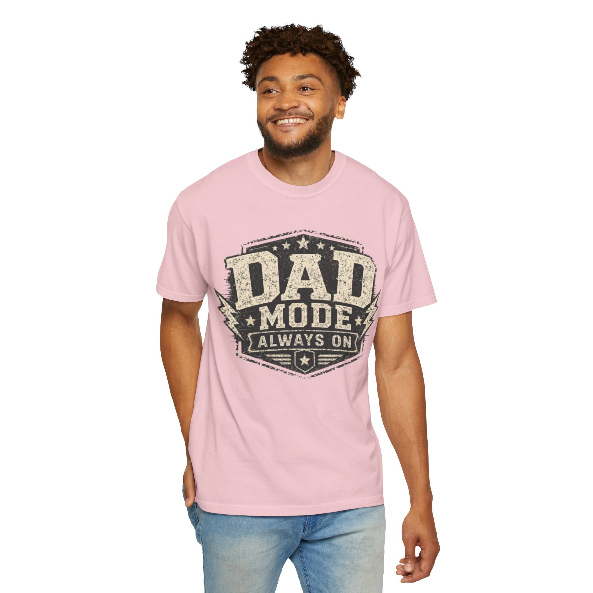 Dad Mode Always On T-Shirt — Vintage Father’s Day Tee