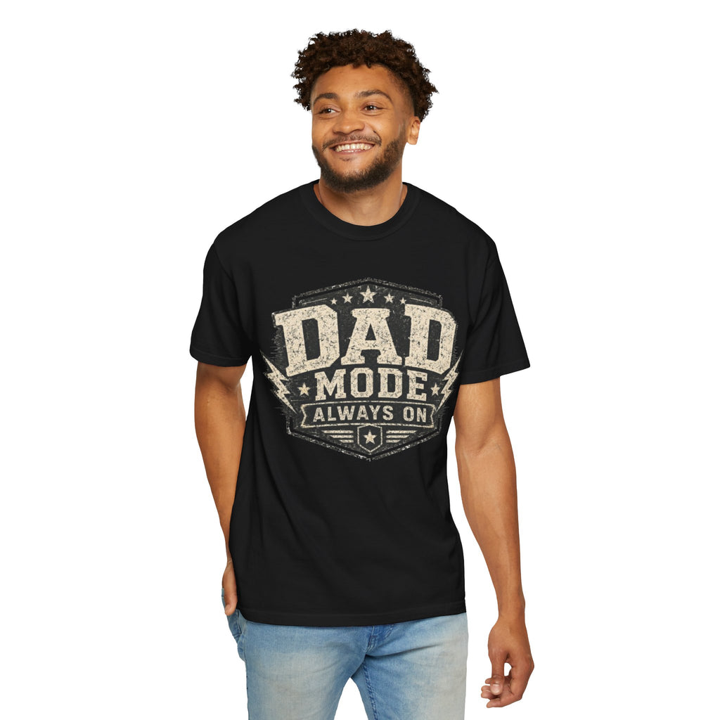 Dad Mode Always On T-Shirt — Vintage Father’s Day Tee