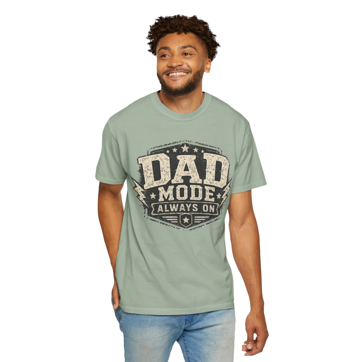 Dad Mode Always On T-Shirt — Vintage Father’s Day Tee