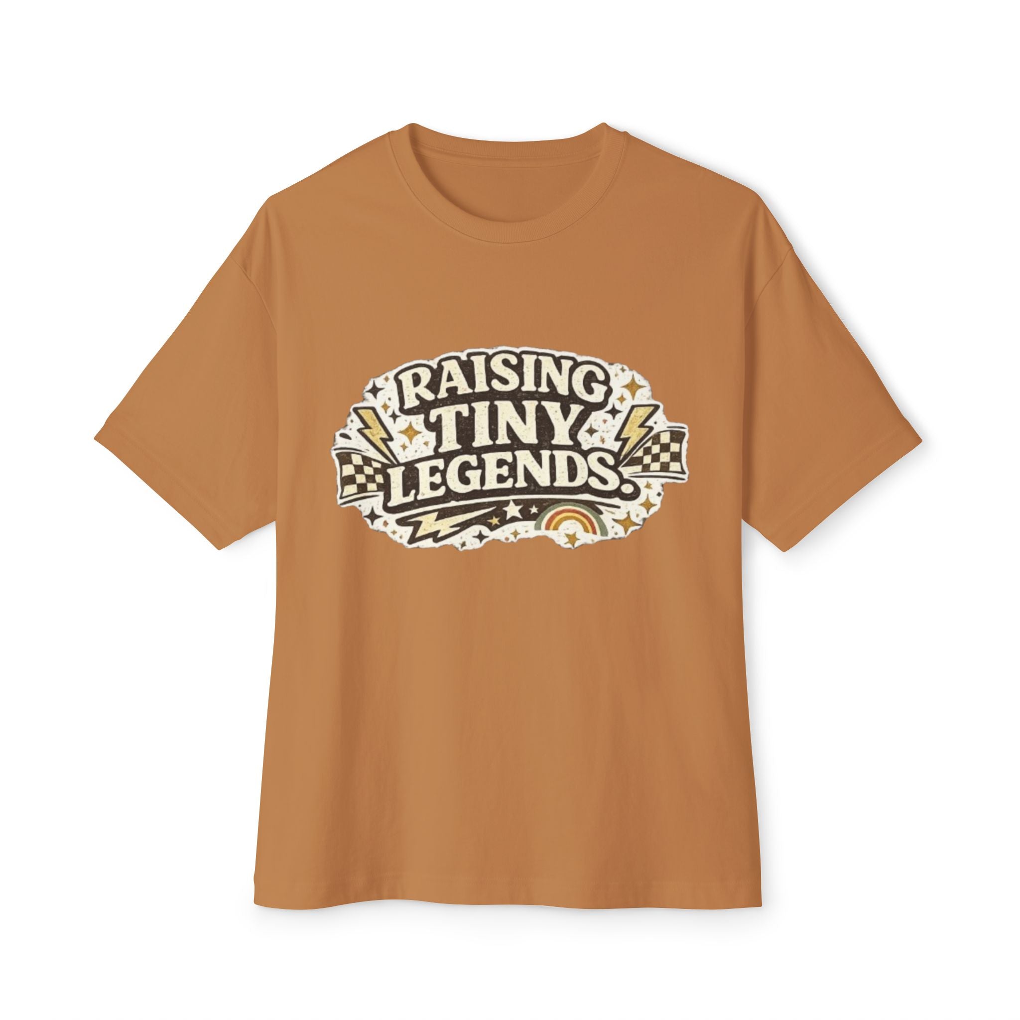 Raising Tiny Legends Tee — Retro Kids Parent Graphic T-Shirt