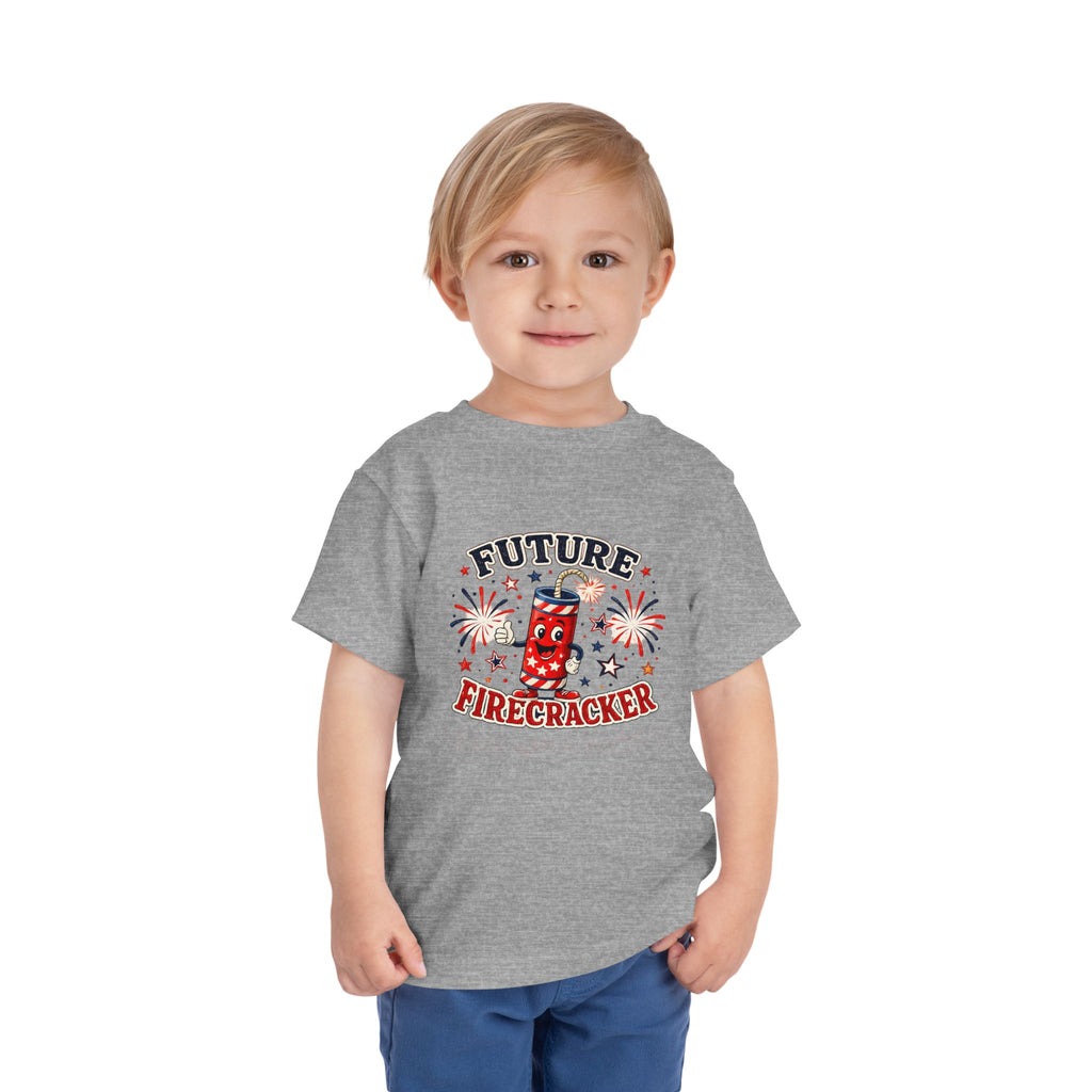 Future Firecracker Toddler Tee — Patriotic 4th of July Shirt