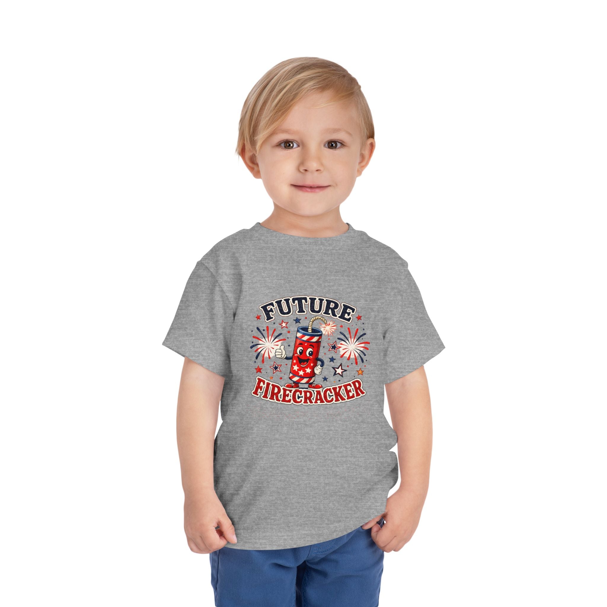Future Firecracker Toddler Tee — Patriotic 4th of July Shirt