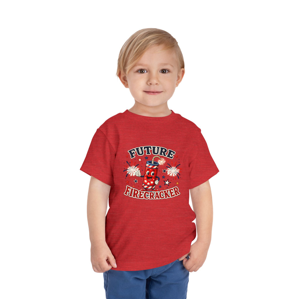 Future Firecracker Toddler Tee — Patriotic 4th of July Shirt