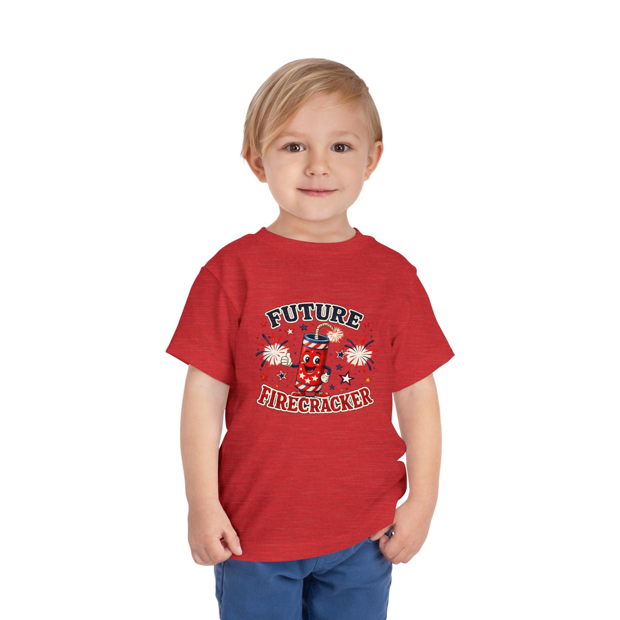 Future Firecracker Toddler Tee — Patriotic 4th of July Shirt