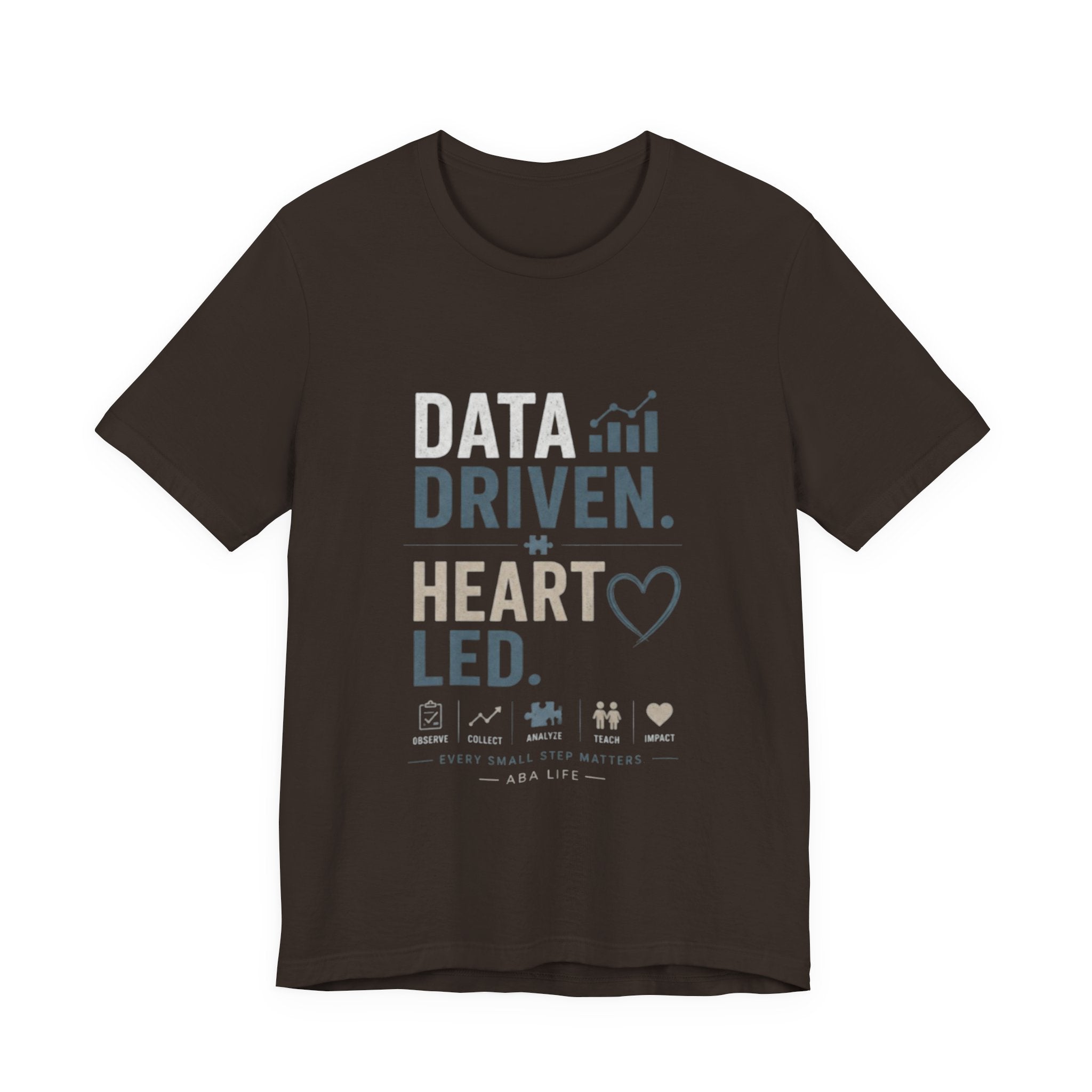 Data Driven, Heart Led T-Shirt — Inspirational Tech & Leadership Tee