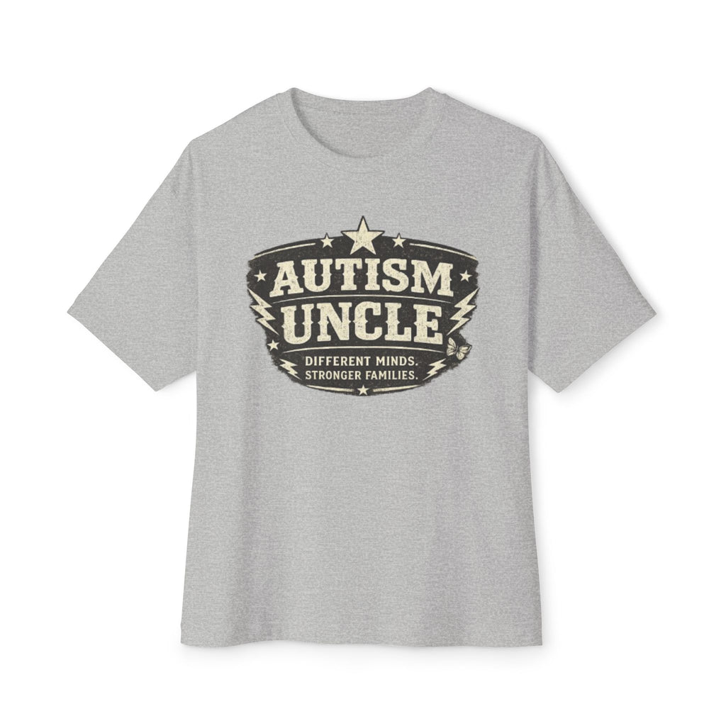 Autism Uncle T-Shirt — Vintage Support Tee (‘Different Minds, Stronger Families’)