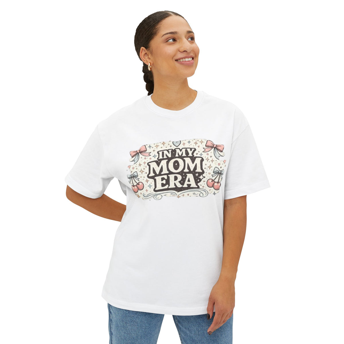In My Mom Era Tee — Cute Vintage Mom Graphic T-Shirt