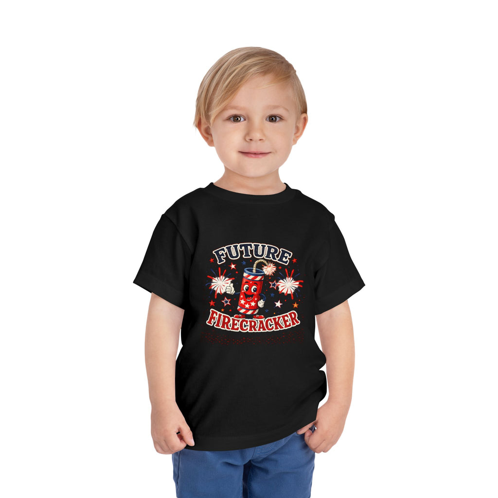 Future Firecracker Toddler Tee — Patriotic 4th of July Shirt