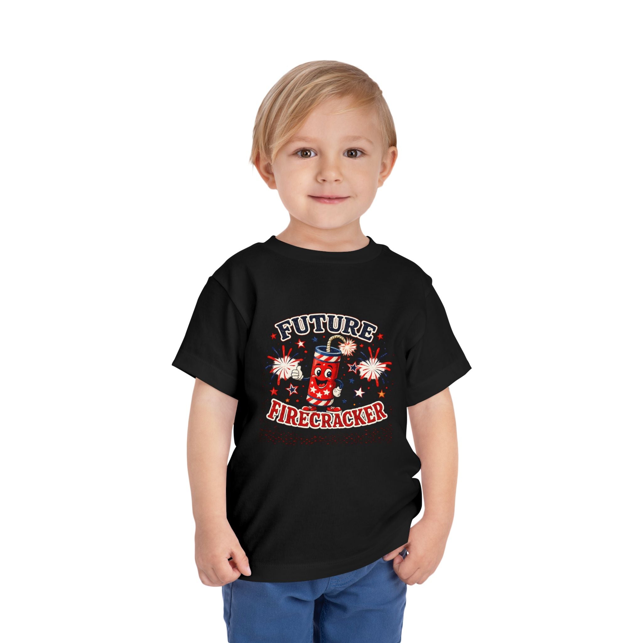 Future Firecracker Toddler Tee — Patriotic 4th of July Shirt