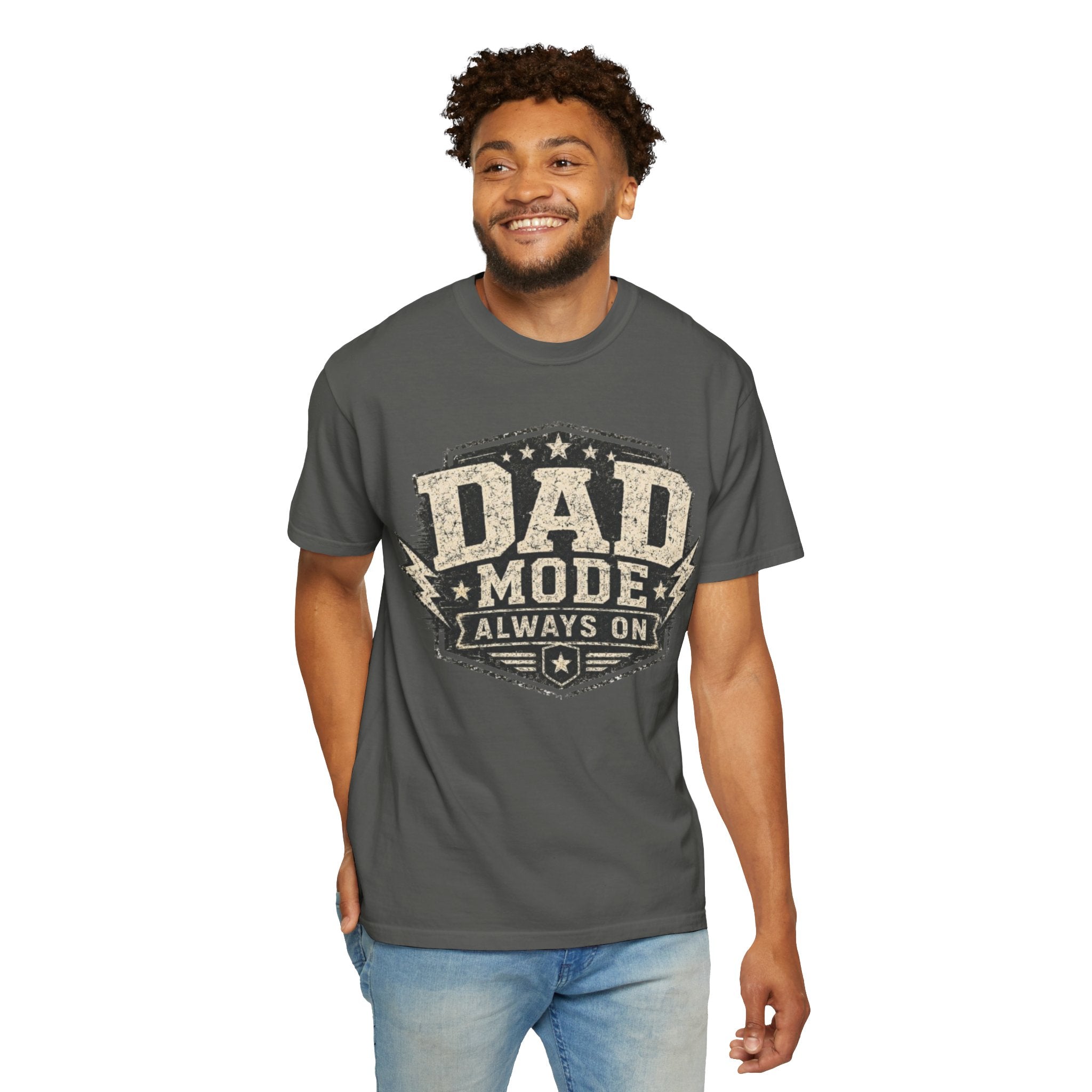 Dad Mode Always On T-Shirt — Vintage Father’s Day Tee