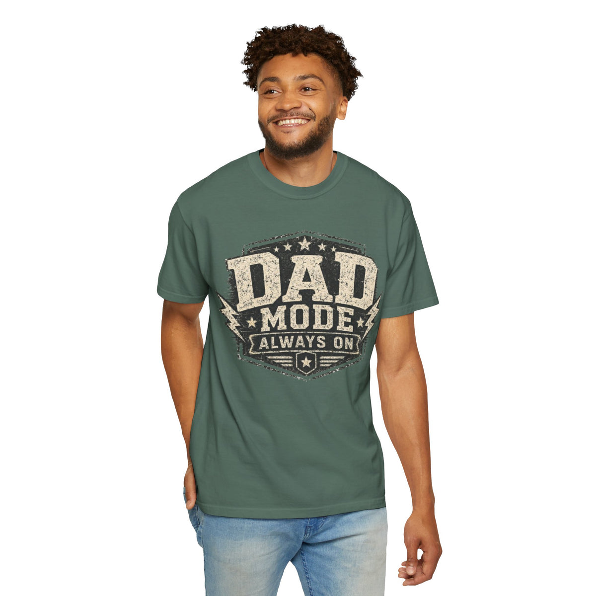 Dad Mode Always On T-Shirt — Vintage Father’s Day Tee