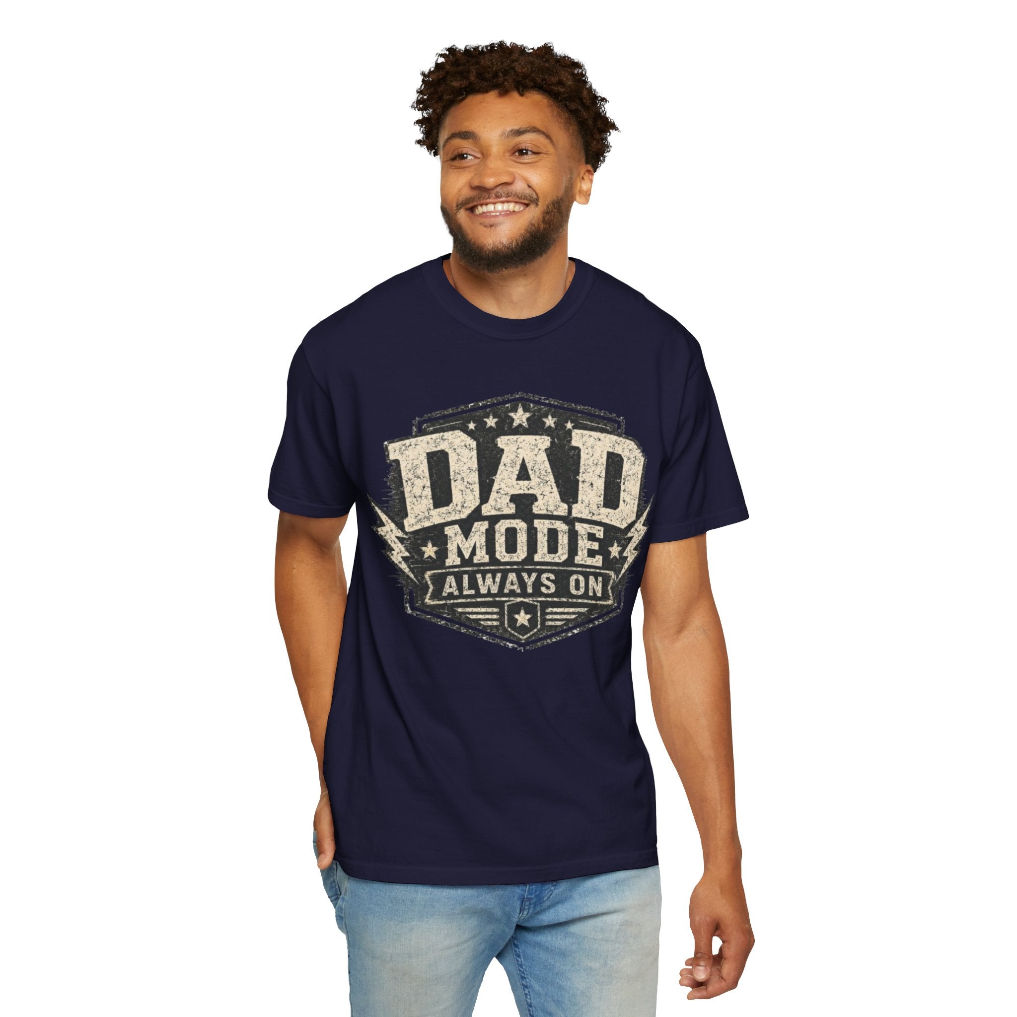 Dad Mode Always On T-Shirt — Vintage Father’s Day Tee