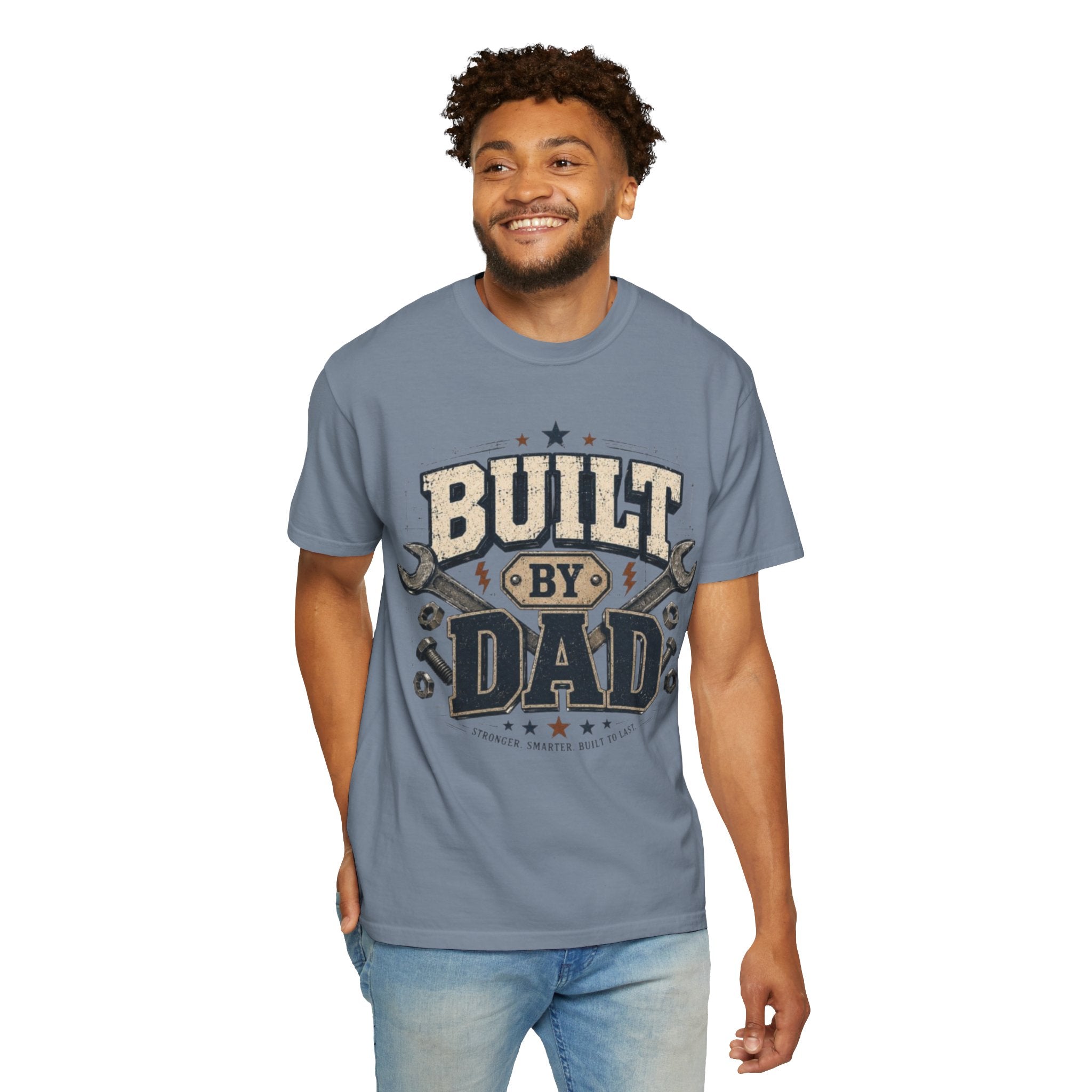 Built By Dad T-Shirt — Father's Day Gift, Vintage Tool Graphic Tee