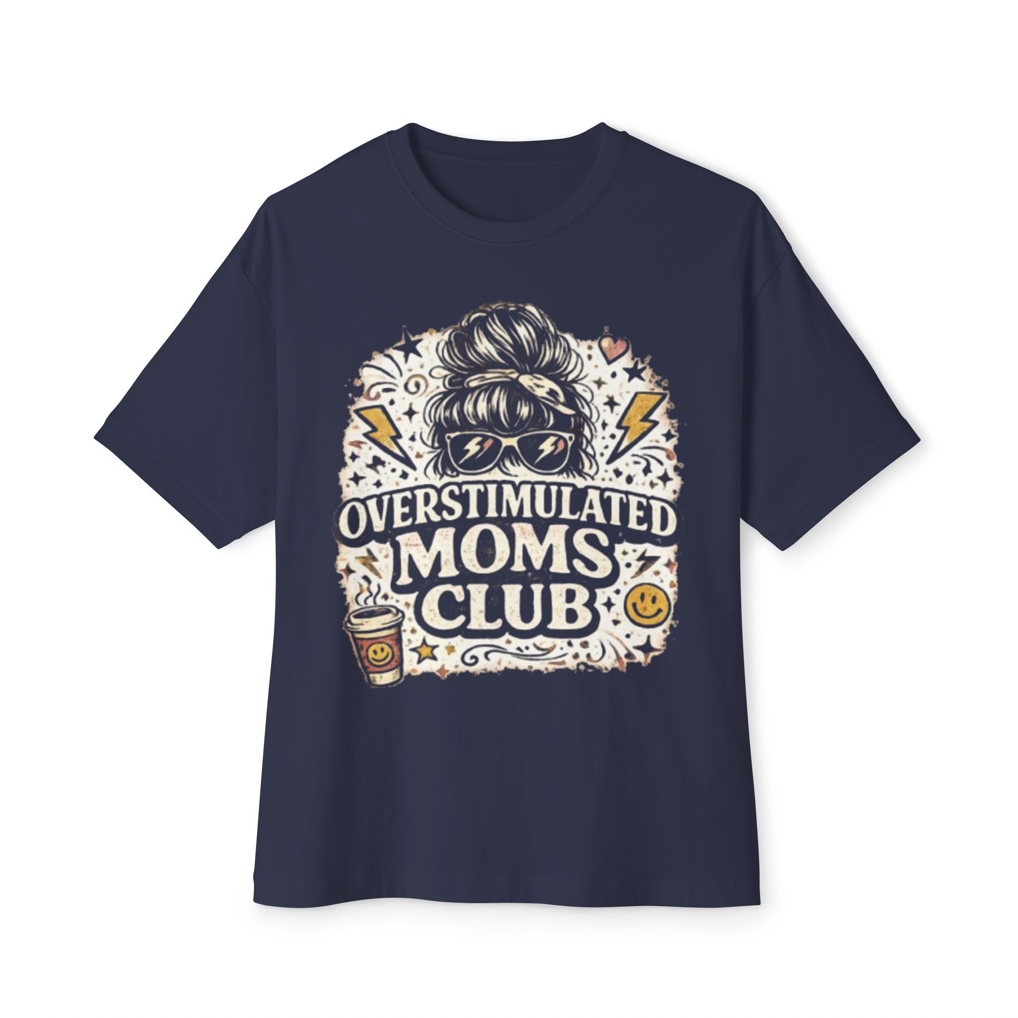 Overstimulated Moms Club Tee
