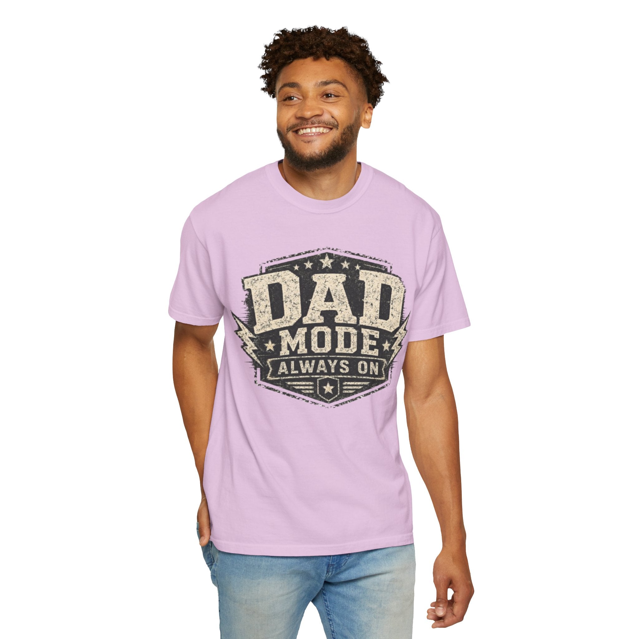 Dad Mode Always On T-Shirt — Vintage Father’s Day Tee