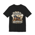 Stars, Stripes & Rodeos Graphic Tee — Patriotic Cowboy Western T‑Shirt