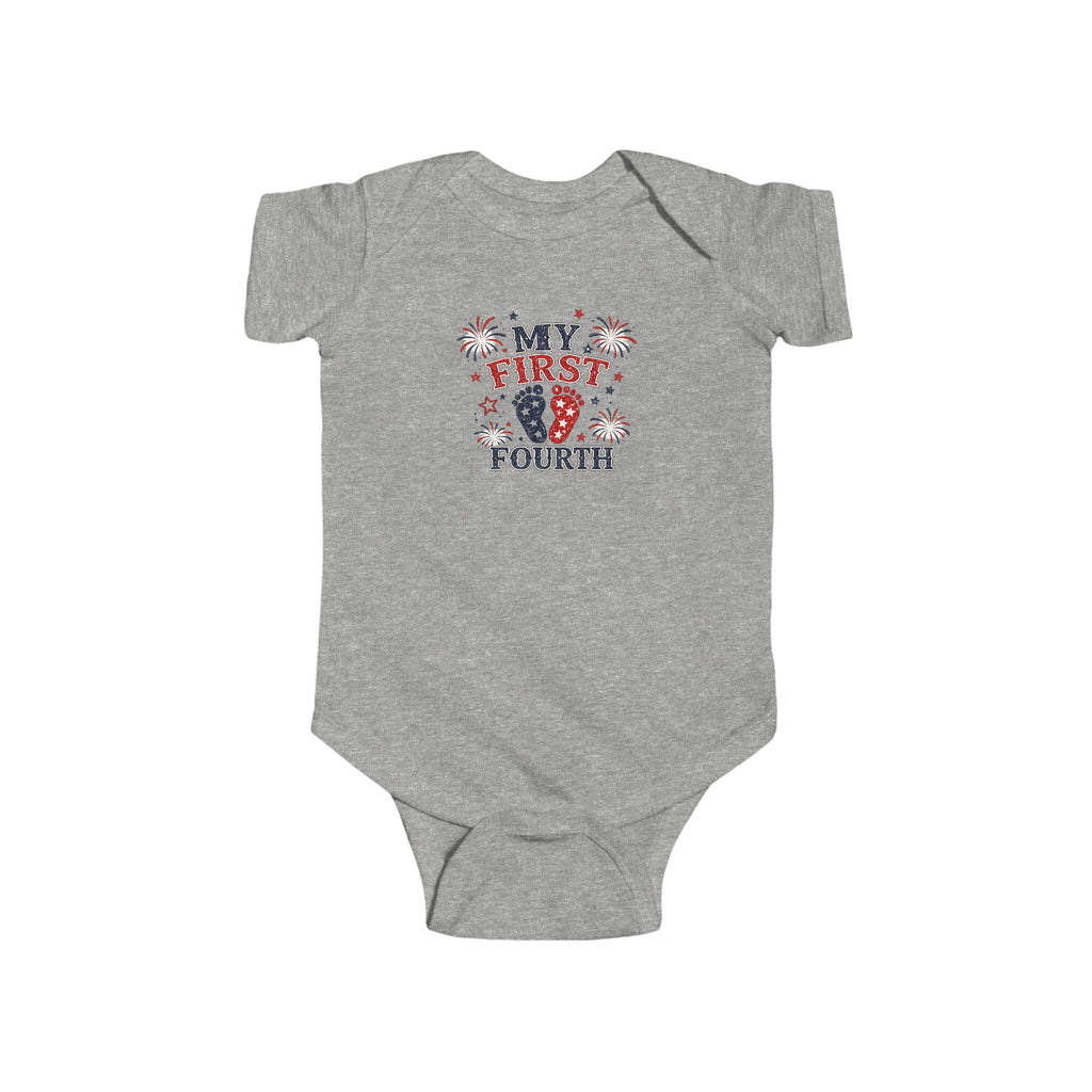My First Fourth Baby Bodysuit - 4th of July Infant Onesie