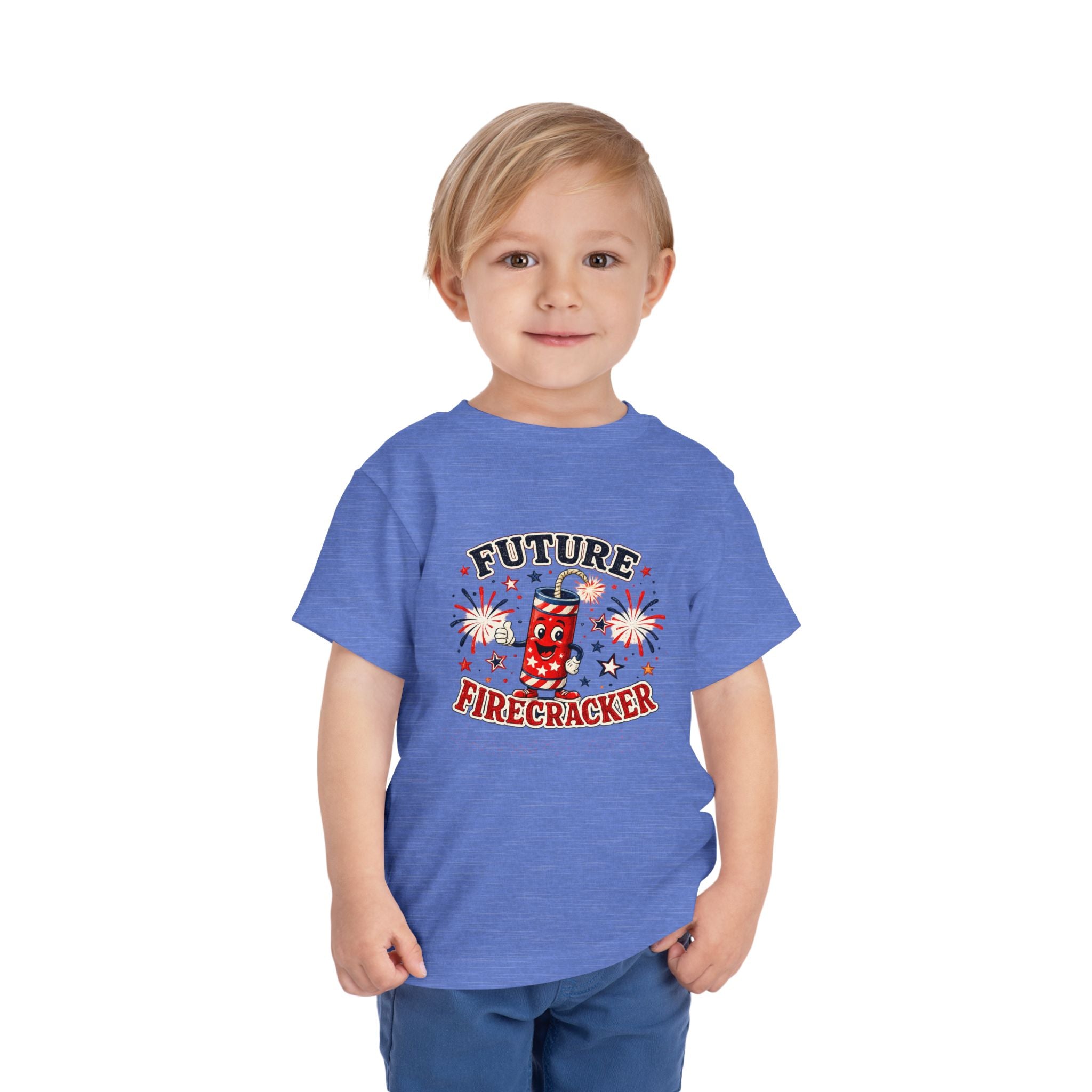 Future Firecracker Toddler Tee — Patriotic 4th of July Shirt