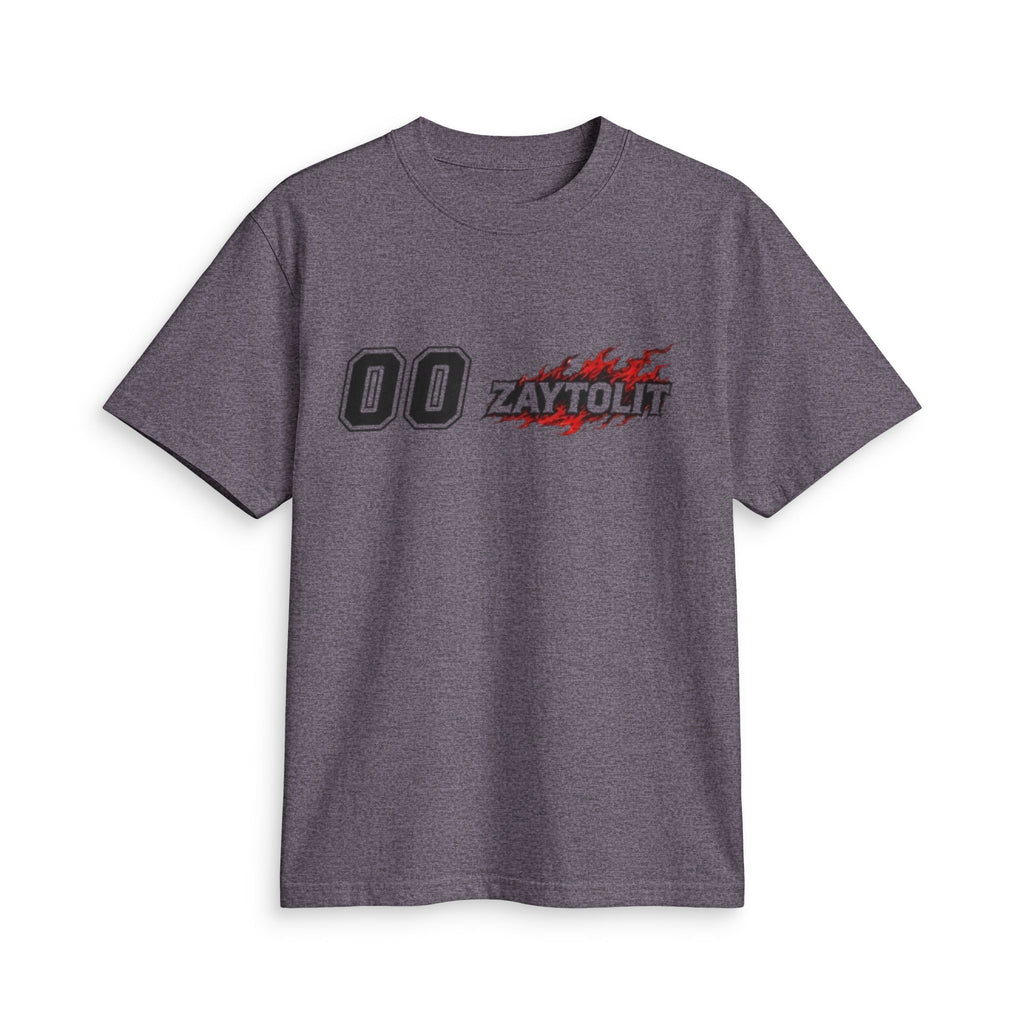 Racing Flames 'Zaytolit' Numbered Tee — Motorsport Graphic T-Shirt