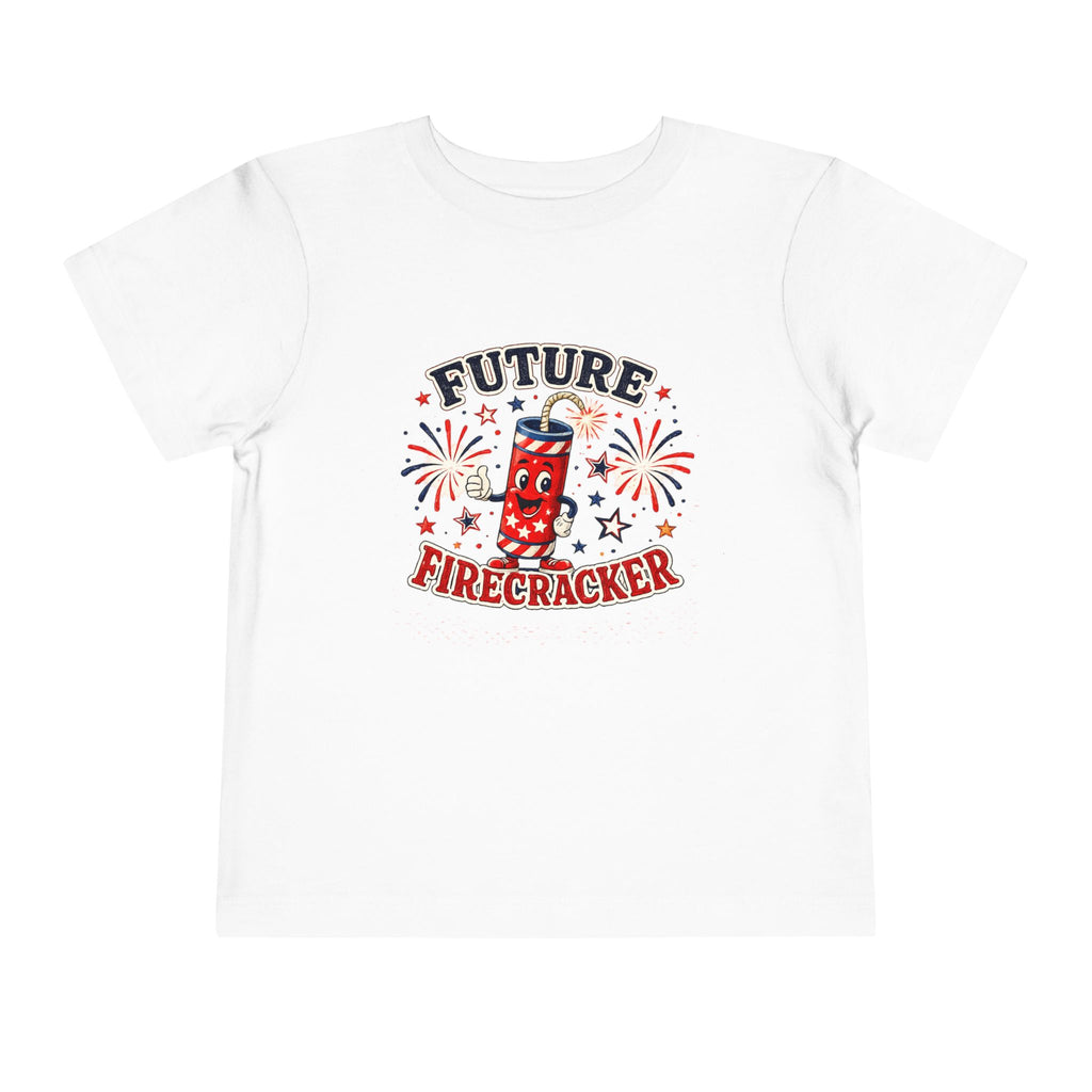 Future Firecracker Toddler Tee — Patriotic 4th of July Shirt