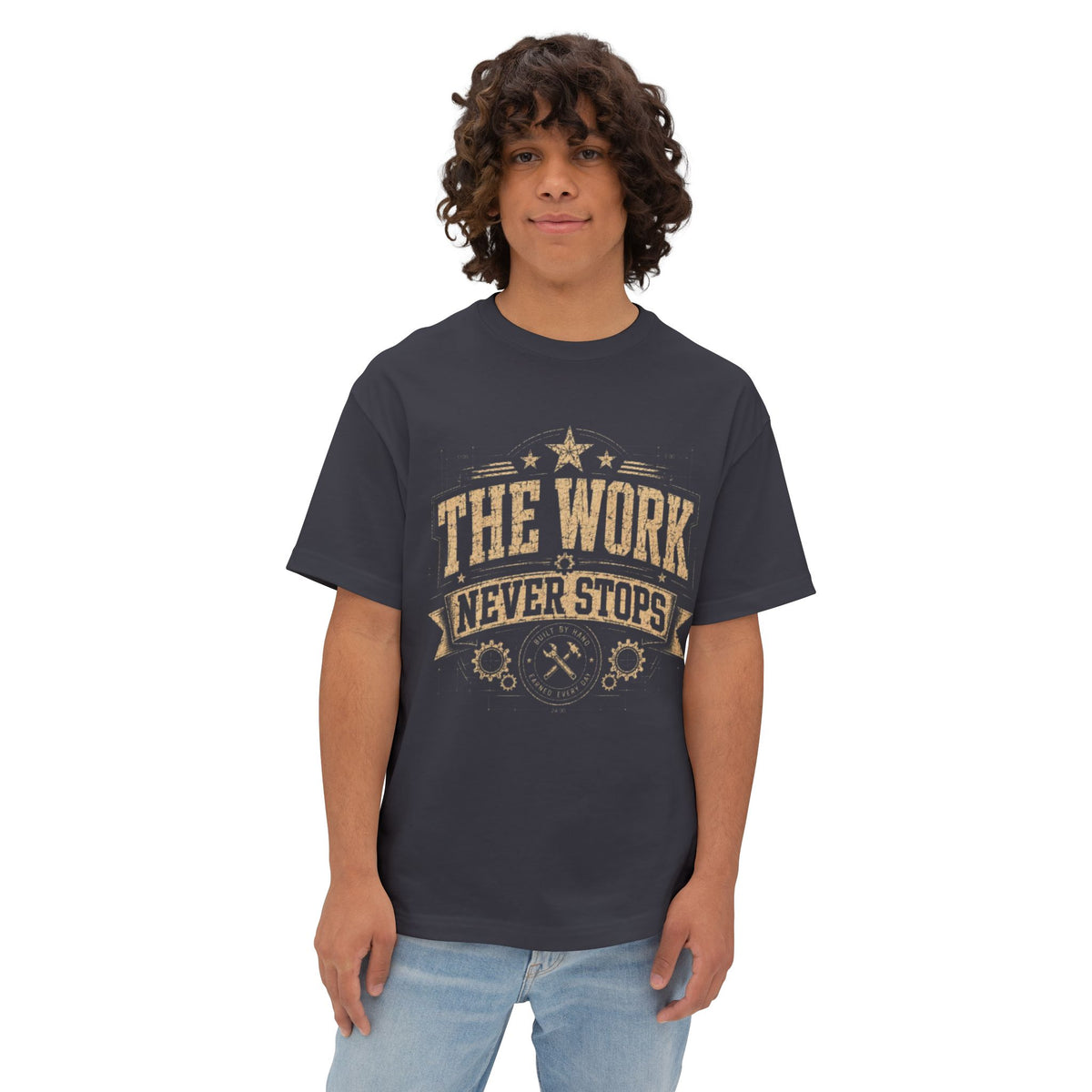 The Work Never Stops Tee