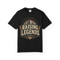 Raising Legends T-Shirt — Vintage Mountain Fatherhood Tee