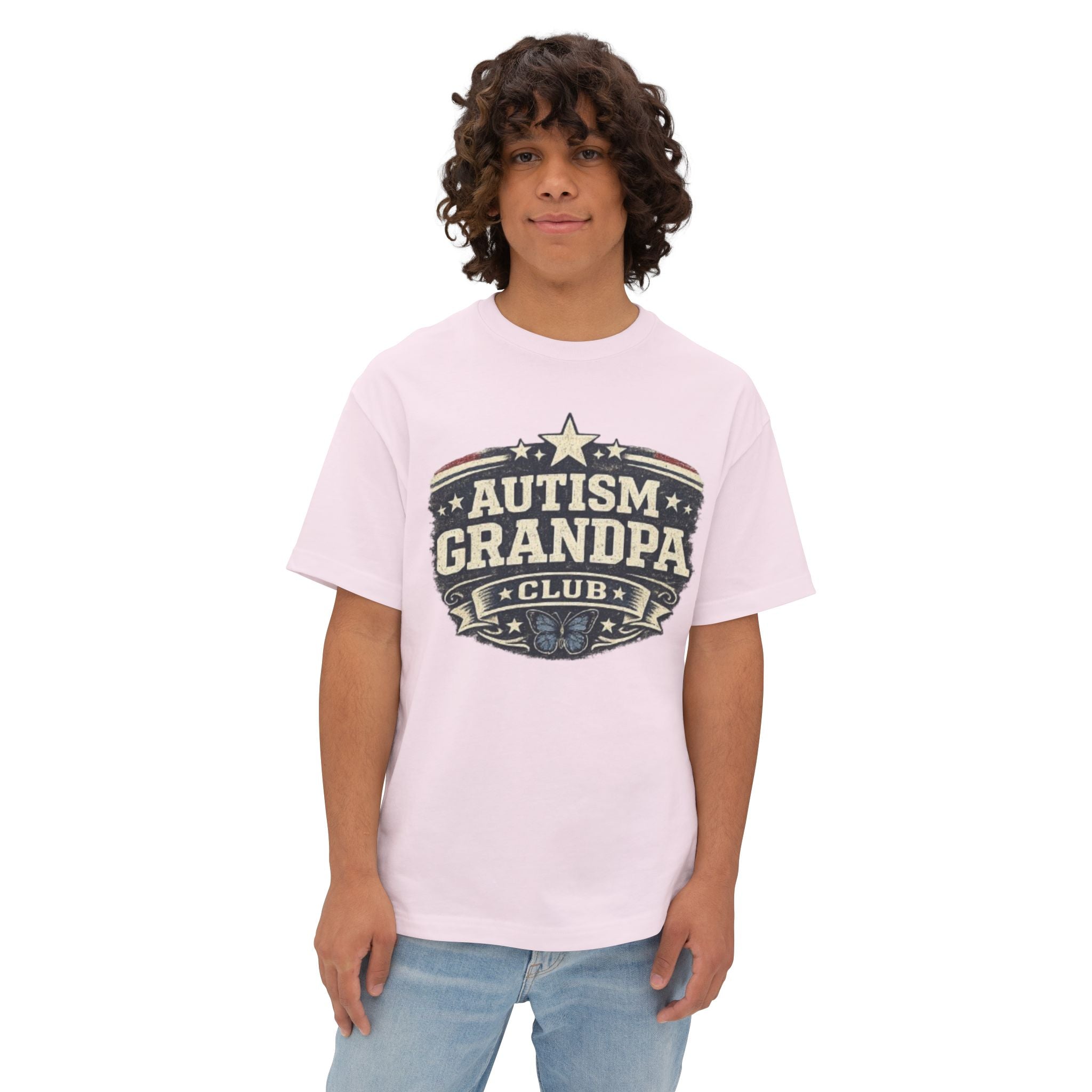 Autism Grandpa Club Tee — Vintage-Inspired Grandfather Pride T-Shirt