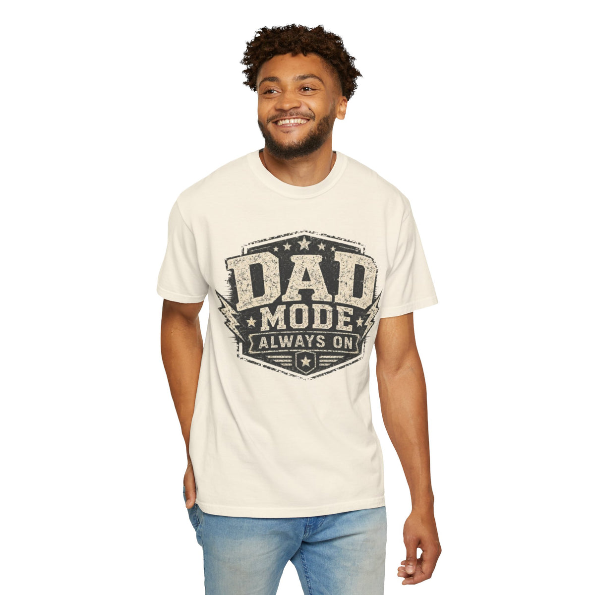 Dad Mode Always On T-Shirt — Vintage Father’s Day Tee