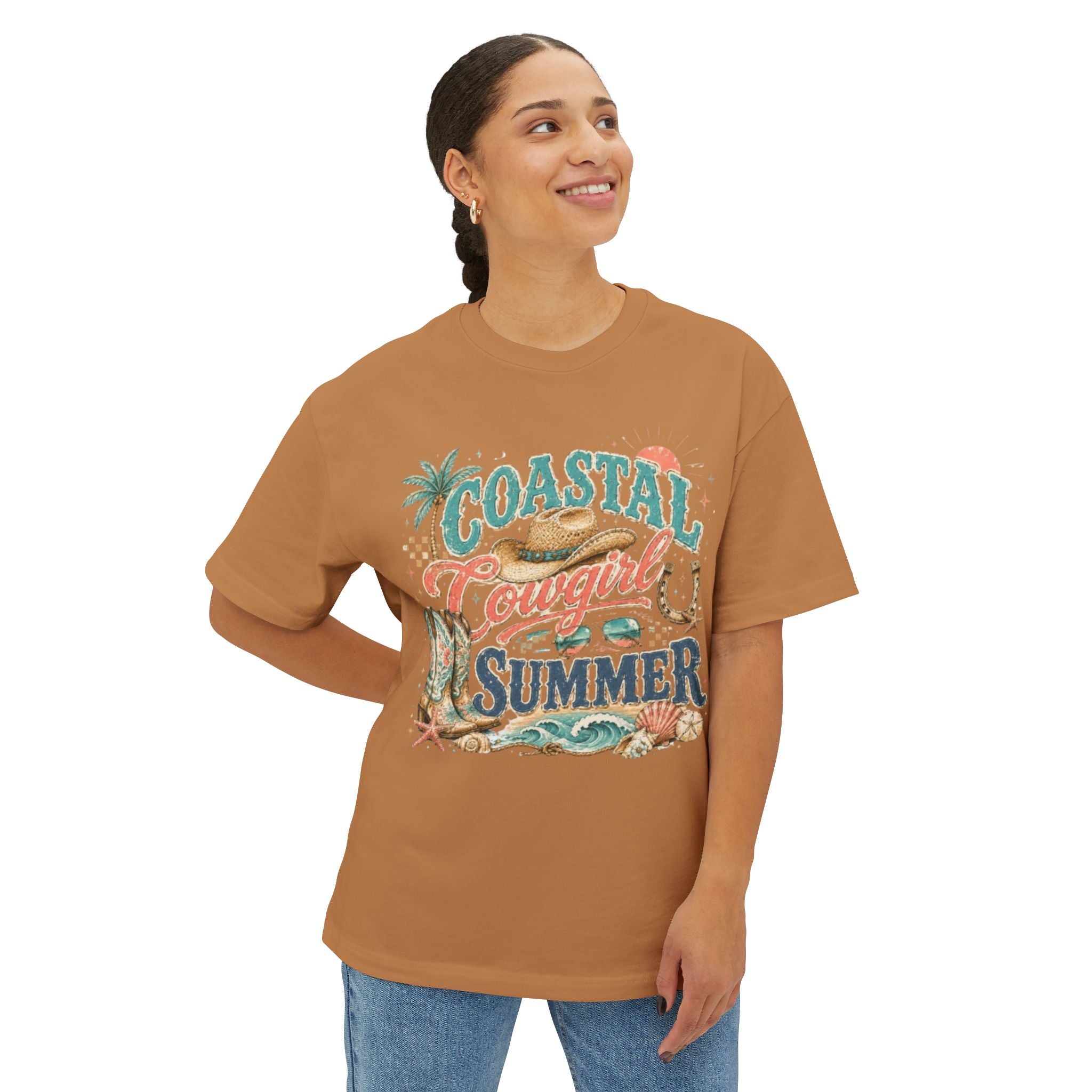 Coastal Cowgirl Summer T‑Shirt