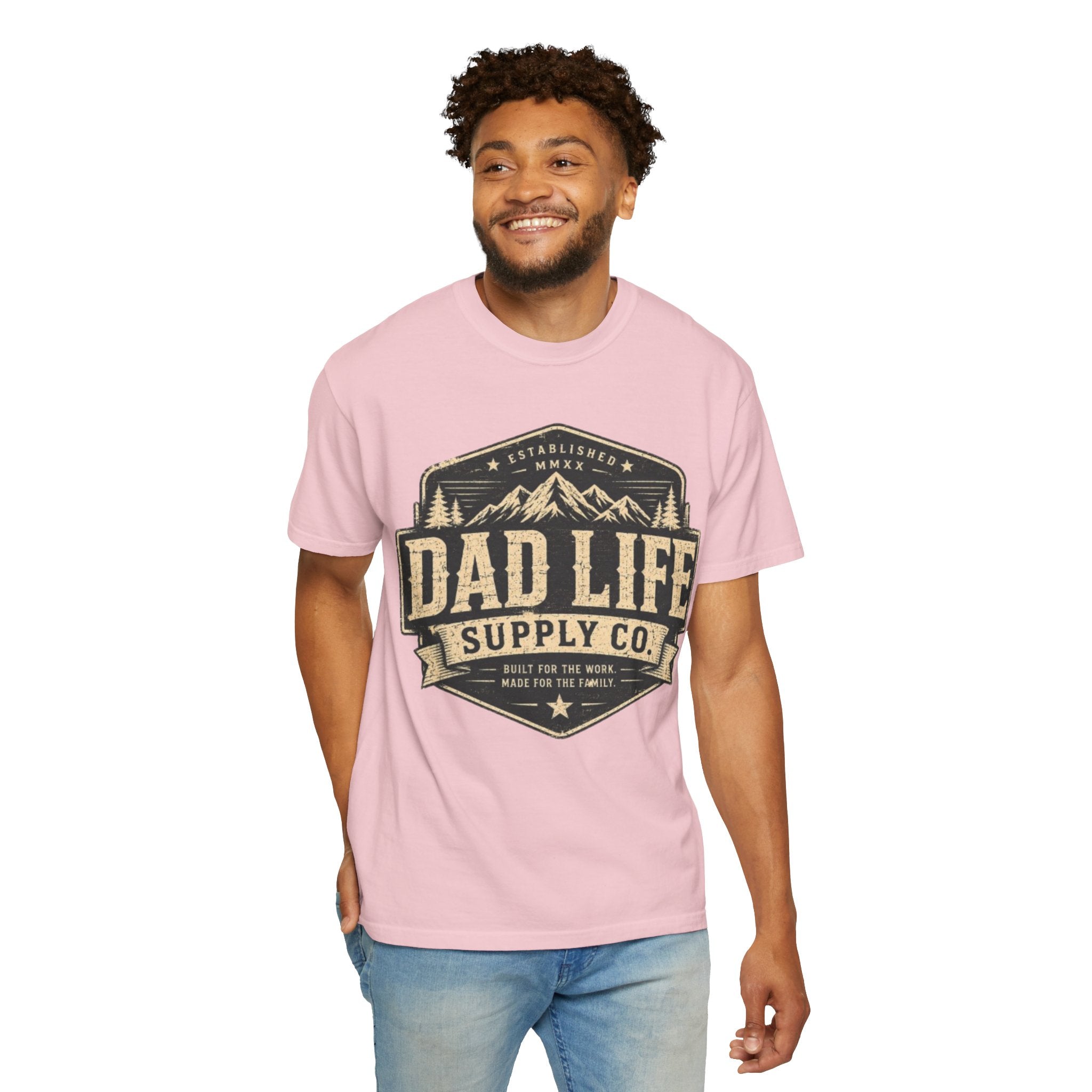 Dad Life Supply Co. T-Shirt — Vintage Outdoor Fathers Day Tee