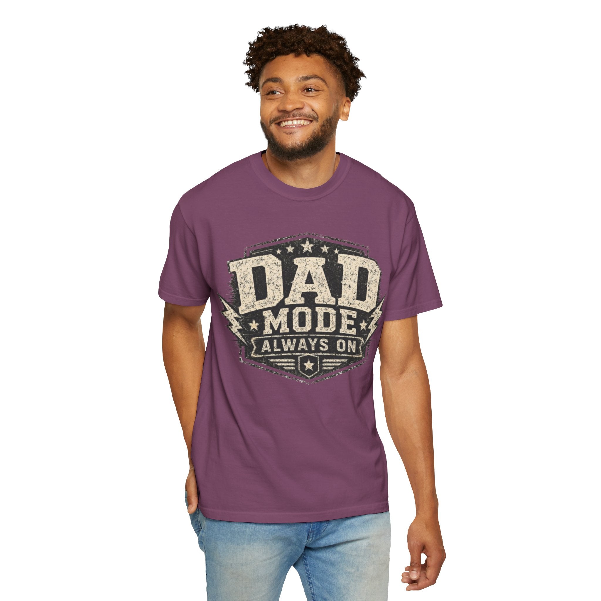 Dad Mode Always On T-Shirt — Vintage Father’s Day Tee
