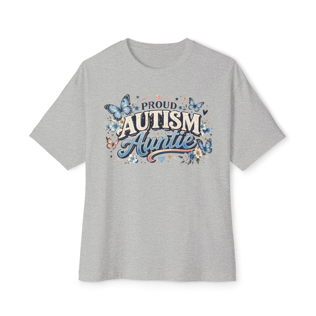 Proud Autism Auntie Tee — Butterfly Awareness T‑Shirt