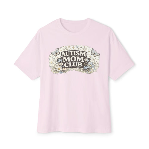 Autism Mom Club Tee — Floral Butterflies Support T-Shirt