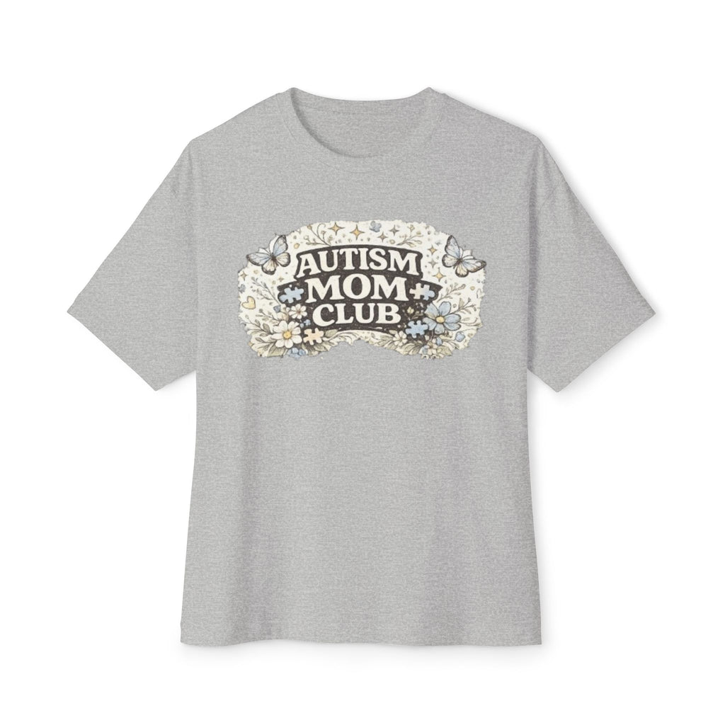 Autism Mom Club Tee — Floral Butterflies Support T-Shirt