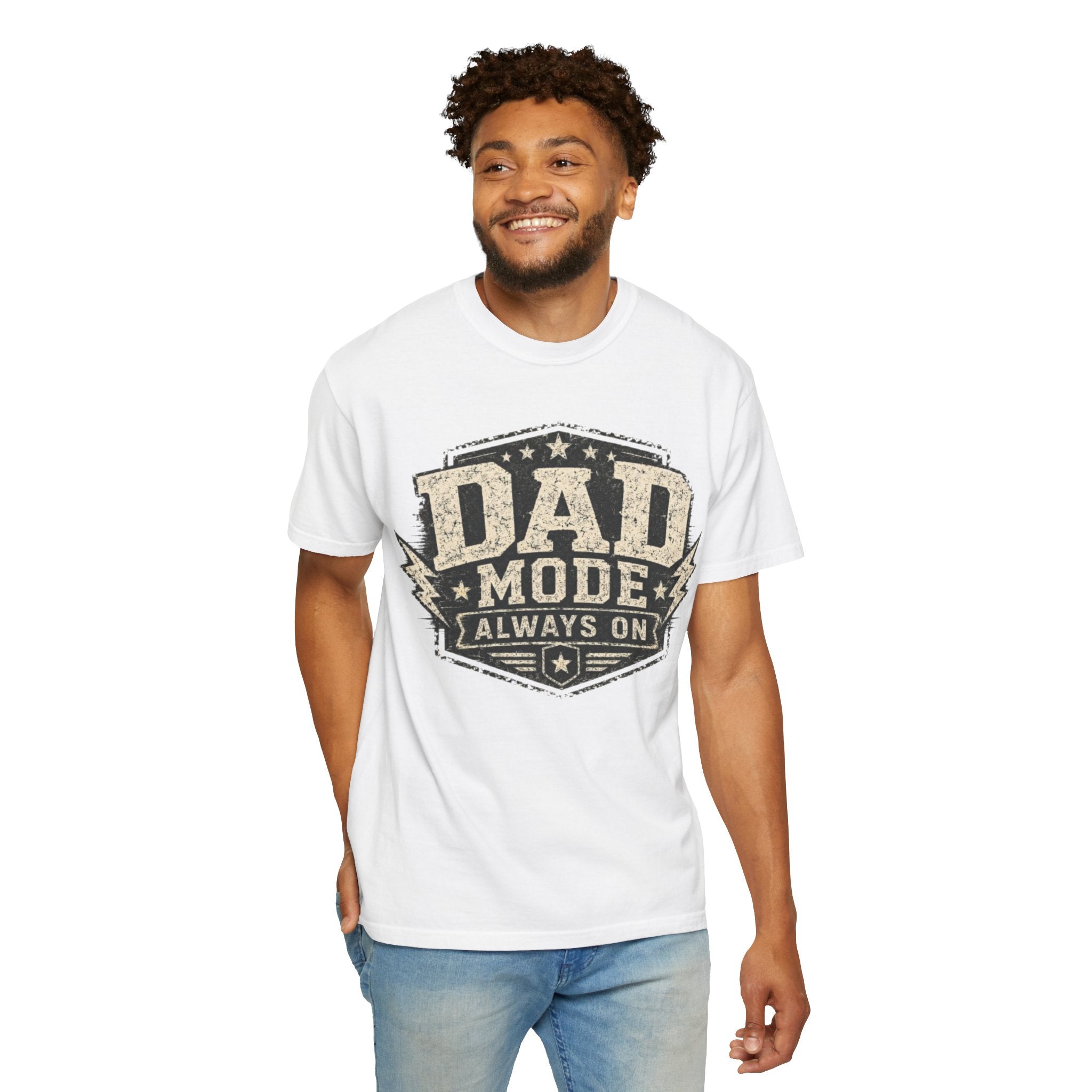 Dad Mode Always On T-Shirt — Vintage Father’s Day Tee