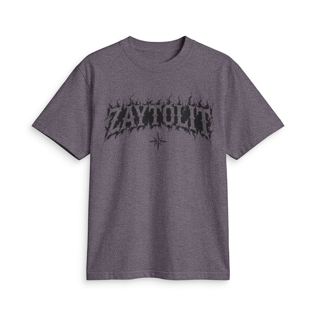 Flaming Skull 'Zaytolit' Graphic T-Shirt