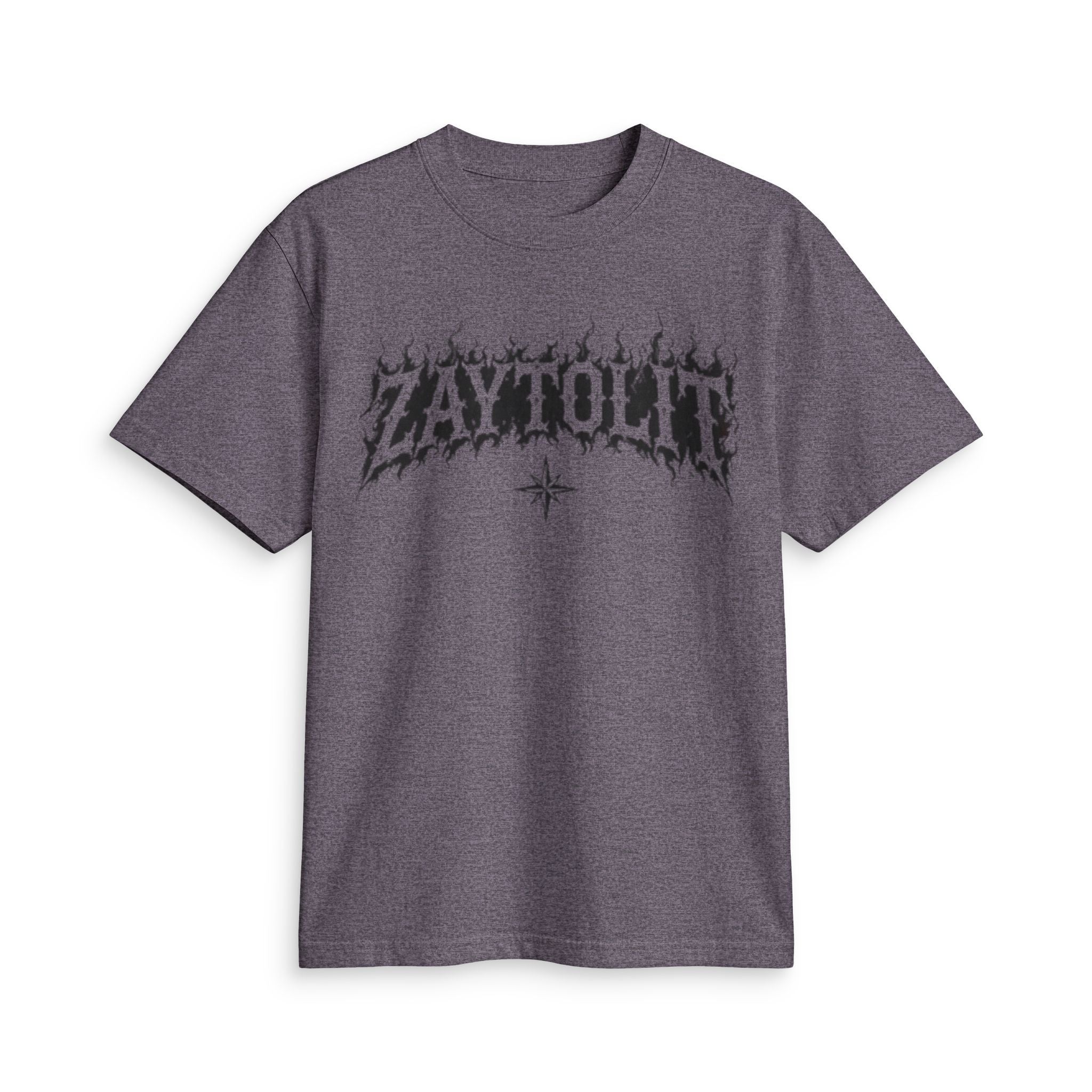 Flaming Skull 'Zaytolit' Graphic T-Shirt