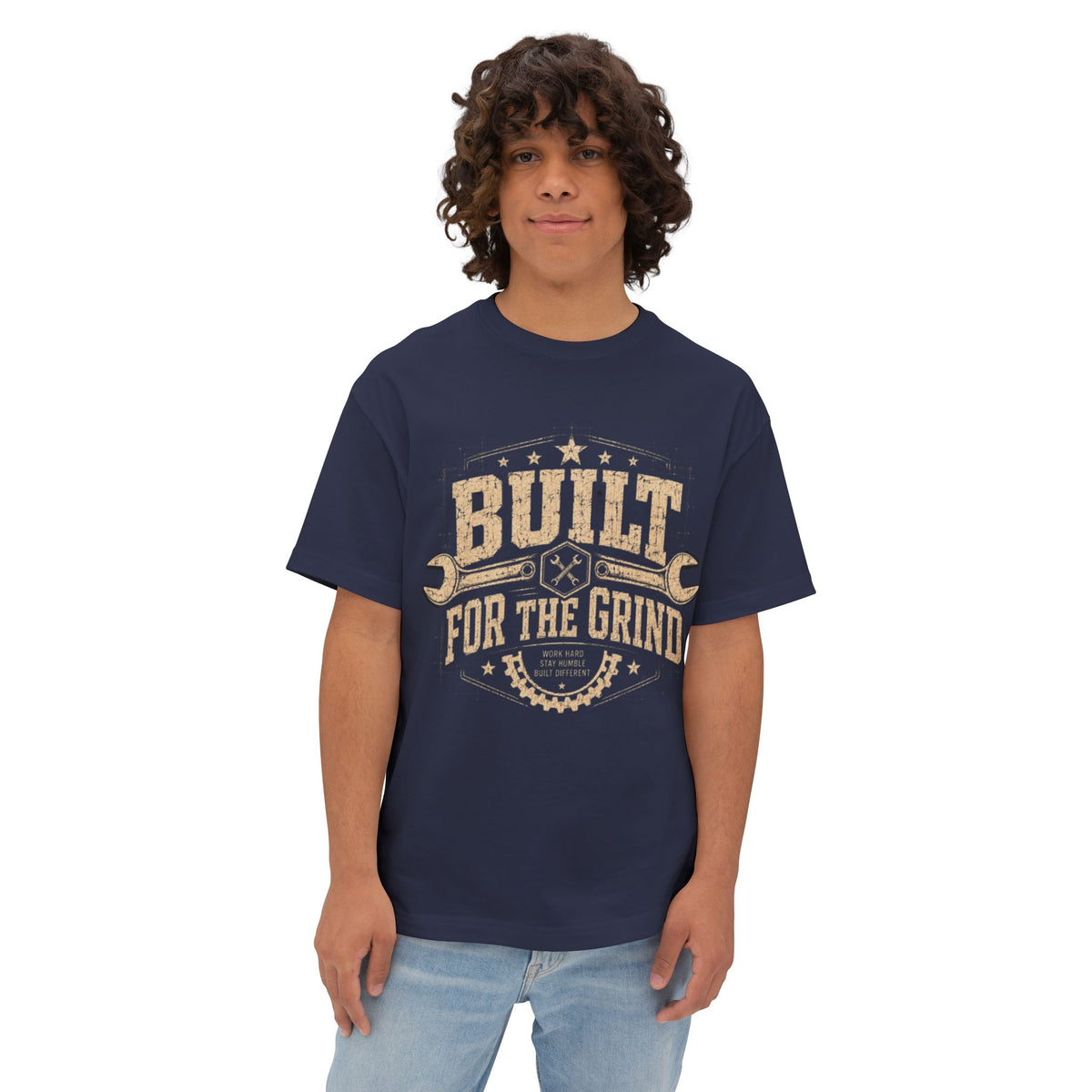 Built for the Grind Tee – Vintage Mechanic Workwear T-Shirt