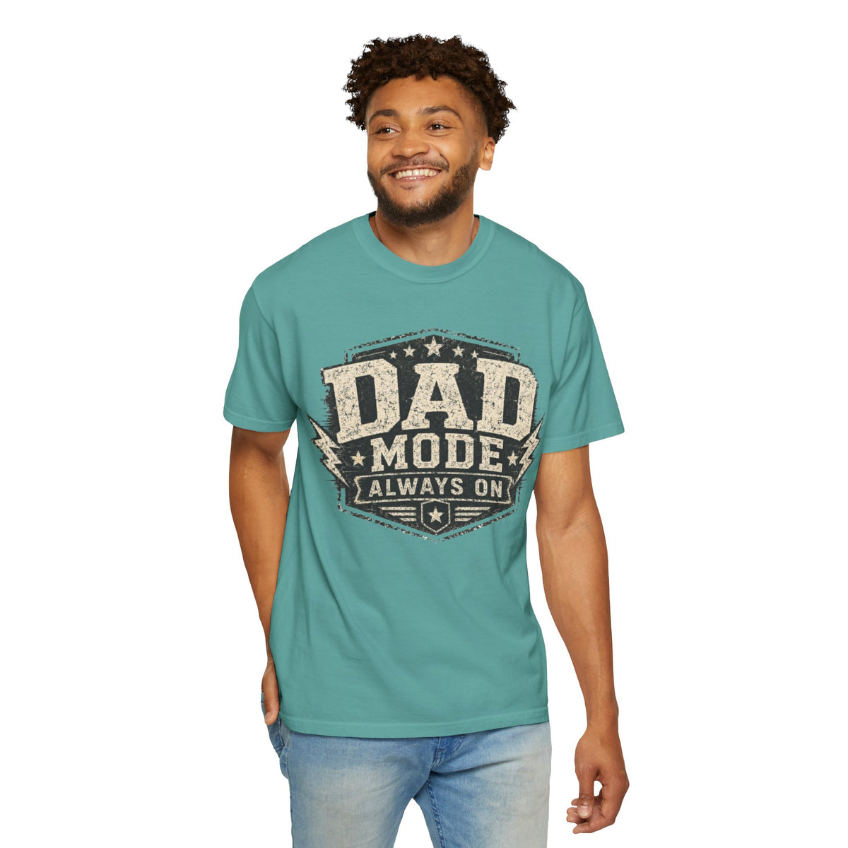 Dad Mode Always On T-Shirt — Vintage Father’s Day Tee