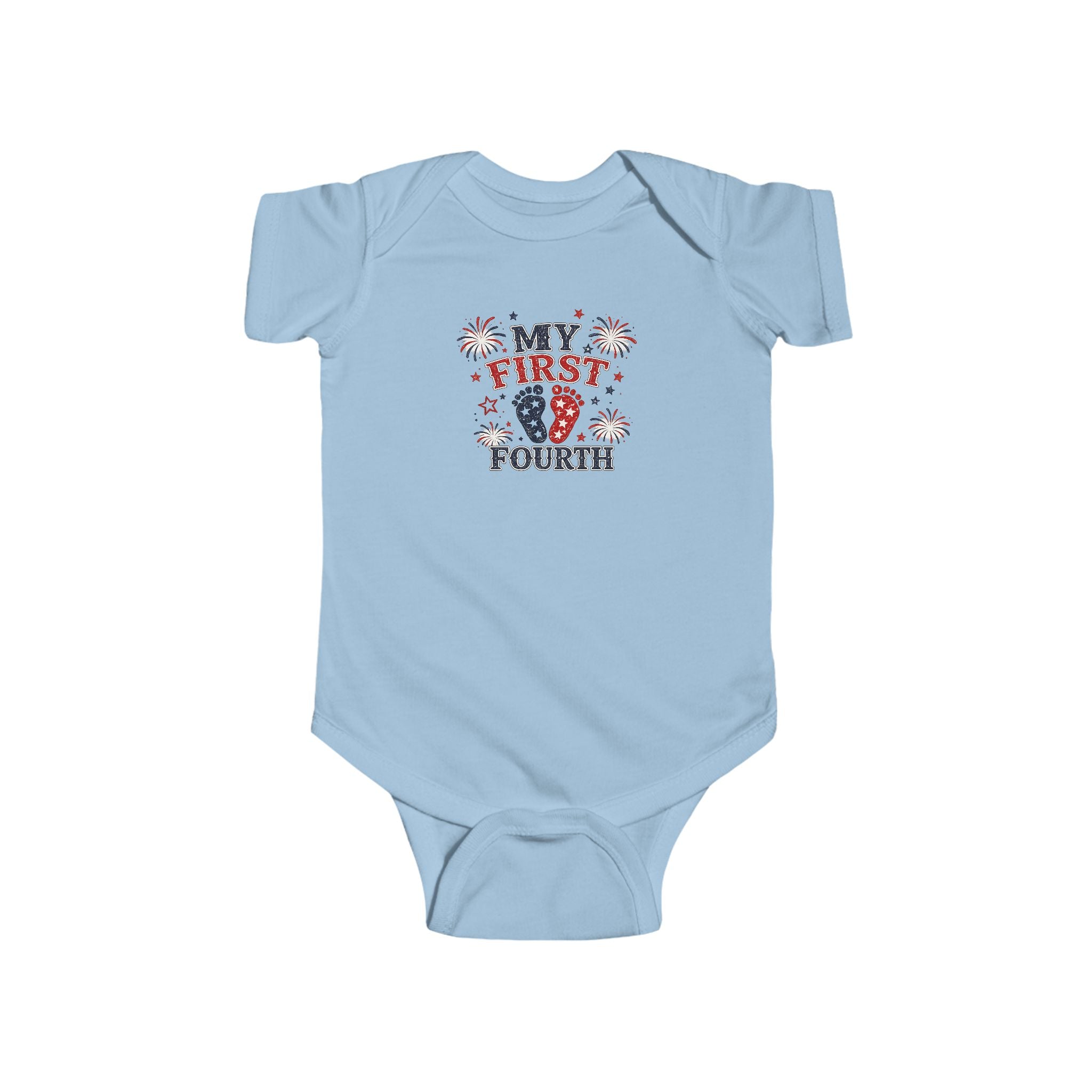 My First Fourth Baby Bodysuit - 4th of July Infant Onesie