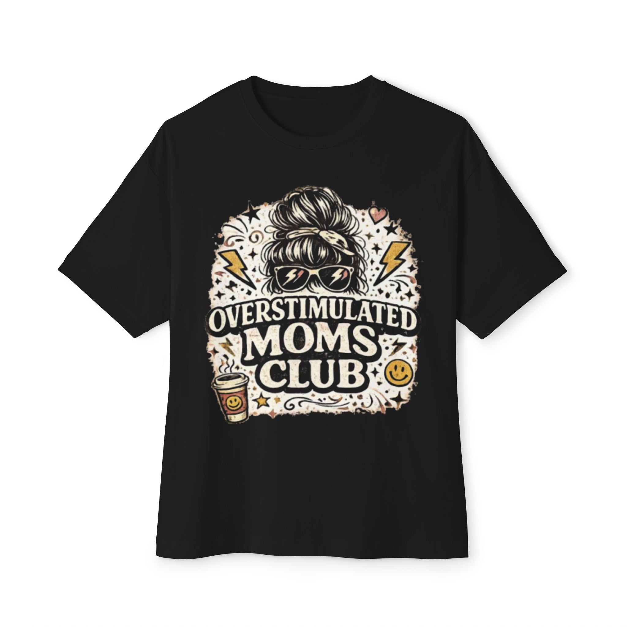 Overstimulated Moms Club Tee