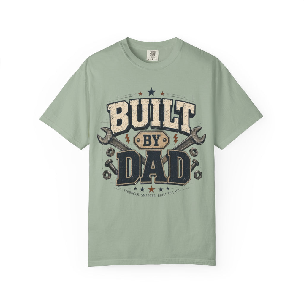 Built By Dad T-Shirt — Father's Day Gift, Vintage Tool Graphic Tee