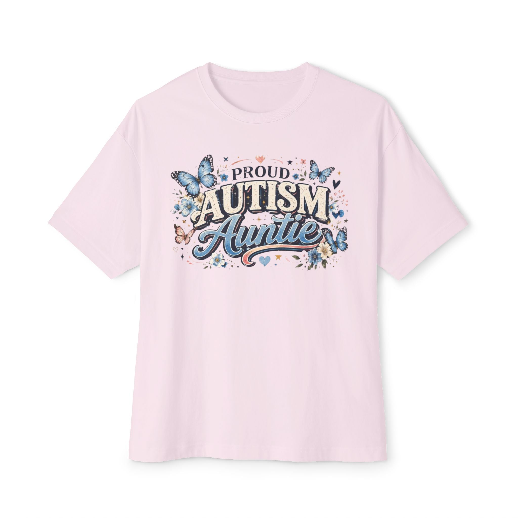 Proud Autism Auntie Tee — Butterfly Awareness T‑Shirt