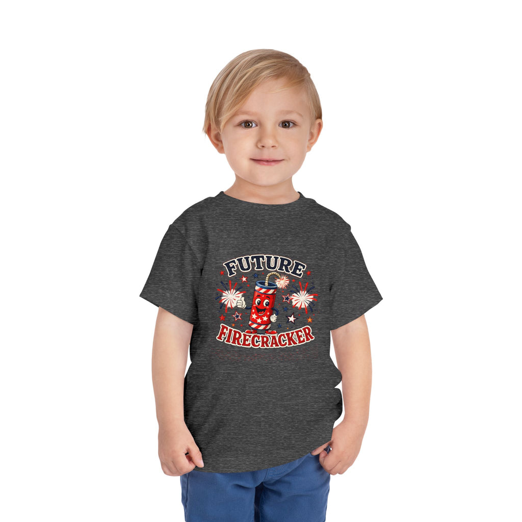 Future Firecracker Toddler Tee — Patriotic 4th of July Shirt