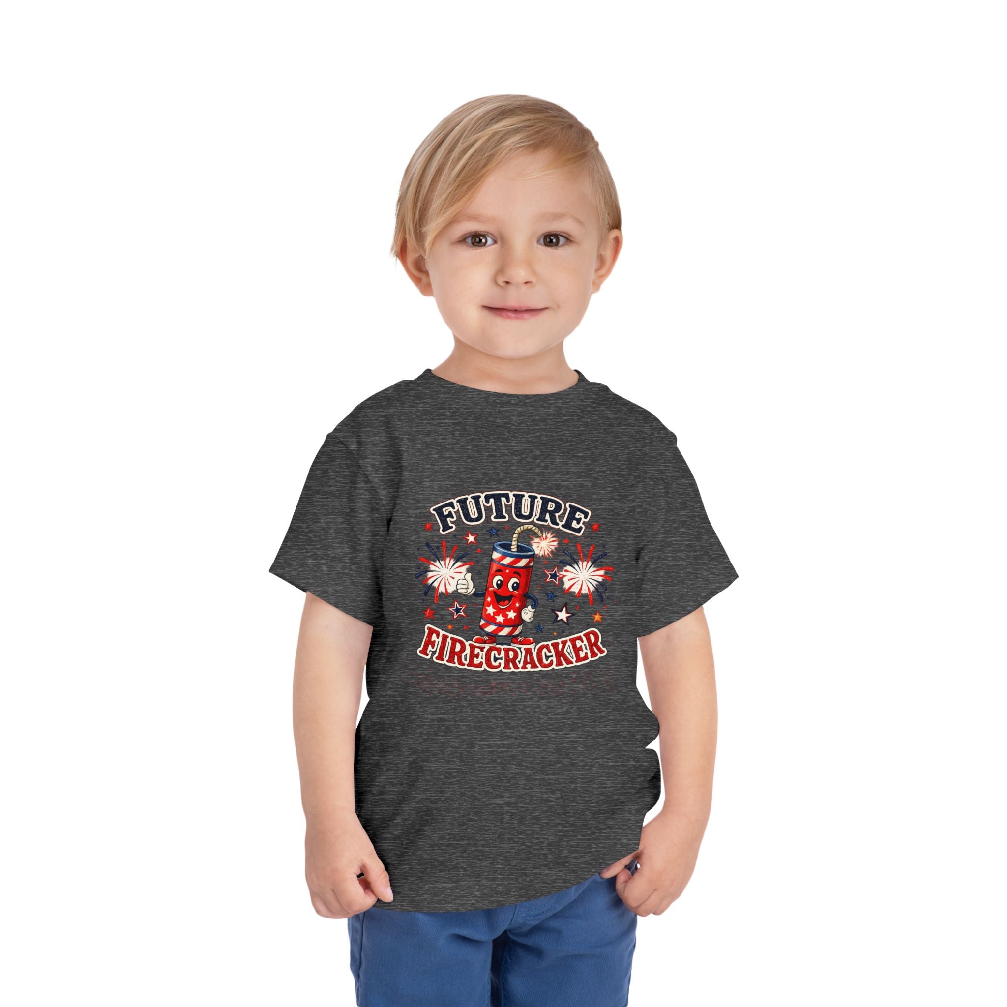 Future Firecracker Toddler Tee — Patriotic 4th of July Shirt