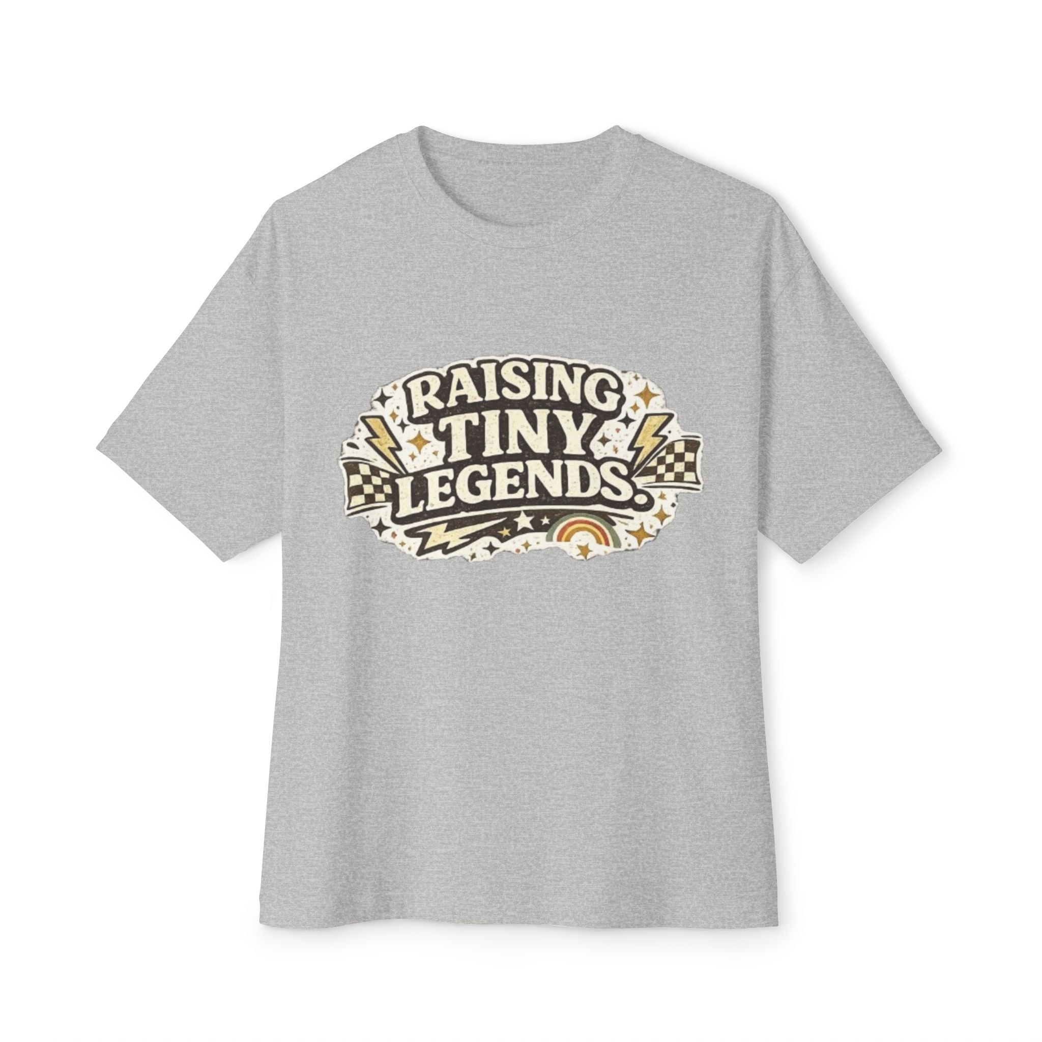 Raising Tiny Legends Tee — Retro Kids Parent Graphic T-Shirt