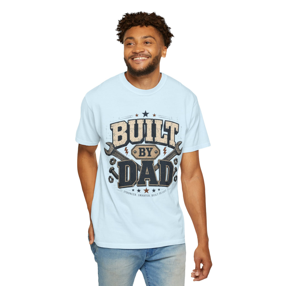 Built By Dad T-Shirt — Father's Day Gift, Vintage Tool Graphic Tee