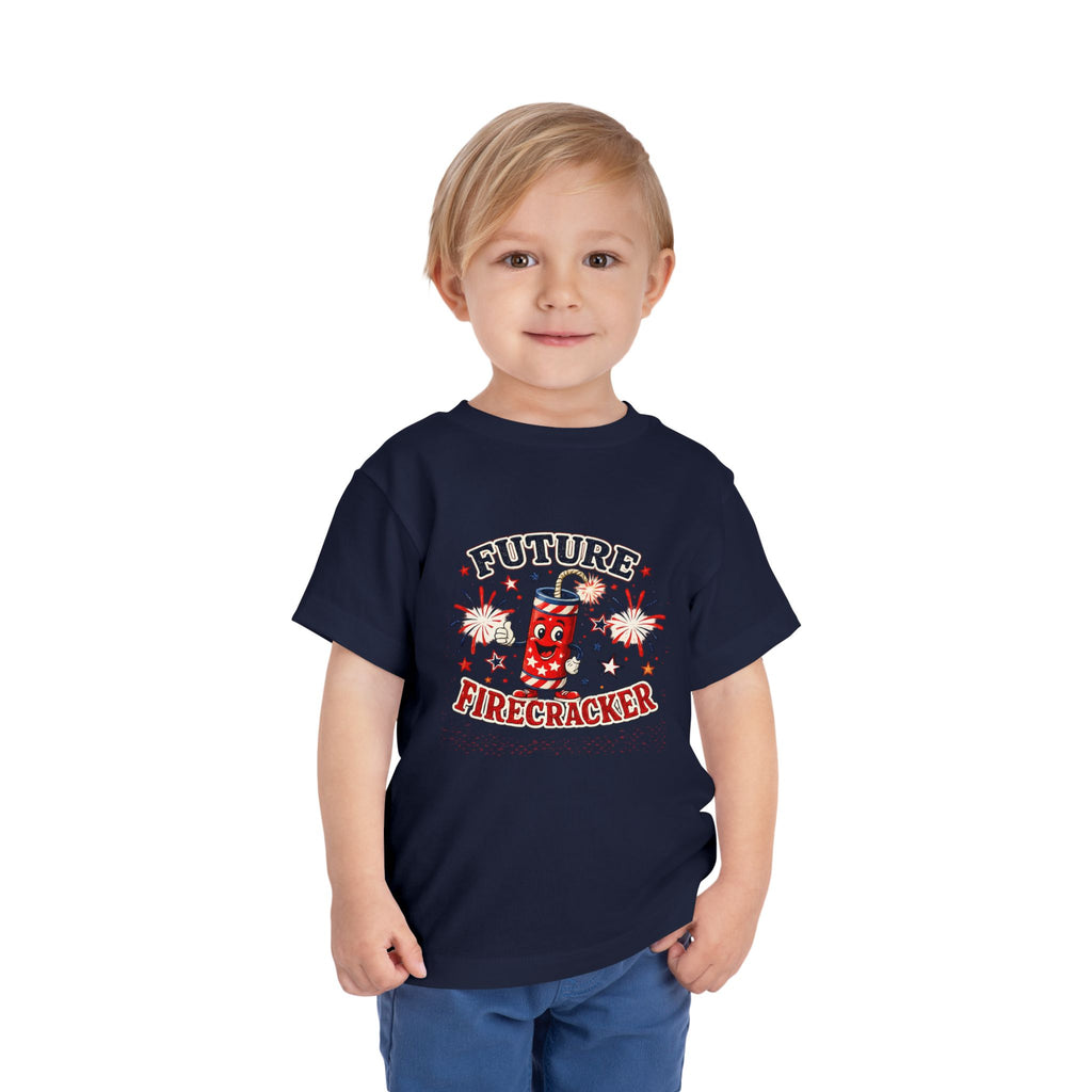 Future Firecracker Toddler Tee — Patriotic 4th of July Shirt